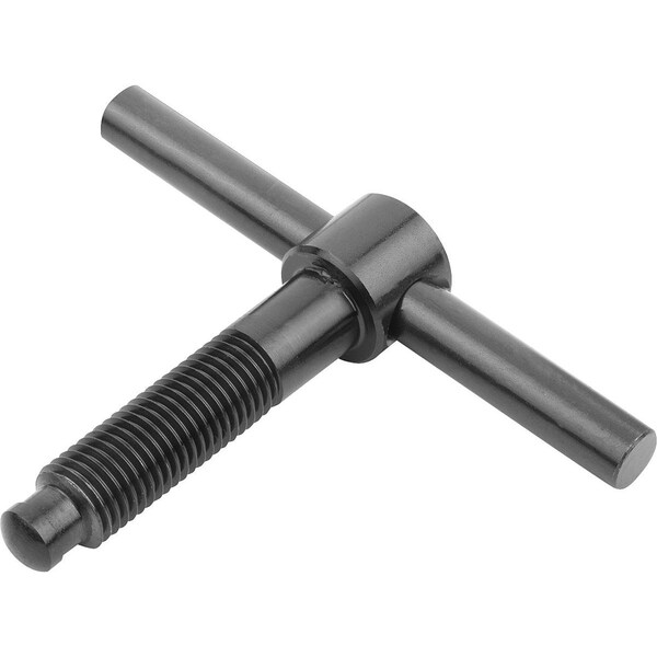T-Thrust Screw Fixed T-Bar D1=M06 Steel